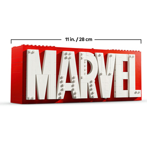 Lego Marvel: MARVEL Logo & Minifigures Set 76313